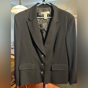 Women’s Pursuit Ltd Black Blazer Size 16 ￼